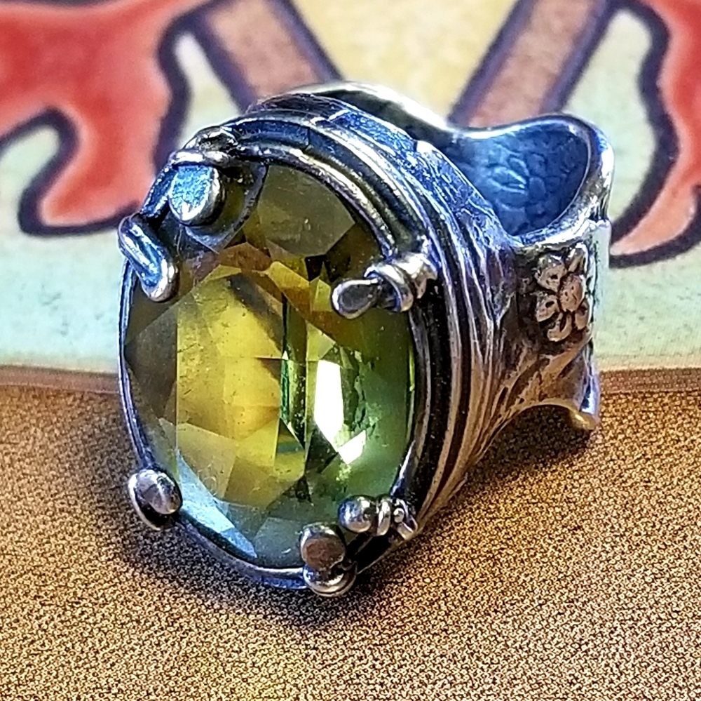 Silpada Sterling Silver & Swarovski Crystal Ring